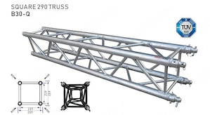 de vanzare SISTEME DE SUSTINERE SI PRINDERE ECRANE LED: 2 Turnuri elevatoare + 3 schele aluminiu