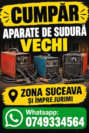 Achizitionam aparate sudura vechi