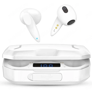 Căști Bluetooth Wireless cu Powerbank 2200mAh, Sunet HD și Touch