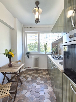 COMISION 0% - Apartament 2 camere 54mp luminos la 3 minute metrou Parc Bazilescu - imagine 12