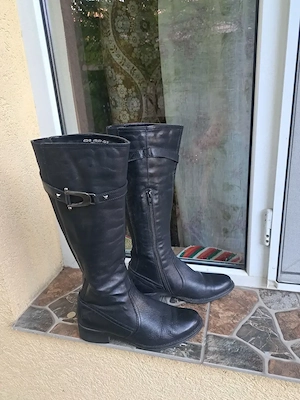 Cizme damă din piele naturală,  Vera Pelle (39)