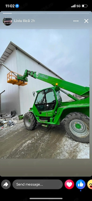Merlo p40.17k forklift - imagine 3