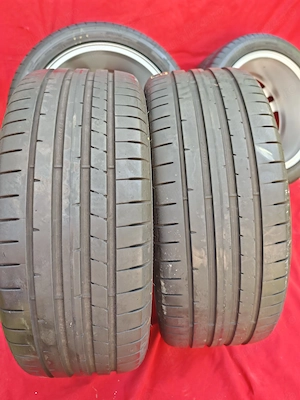 Set complet roti 17" jante originale Salvador + anvelope Golf Passat Jetta Touran Leon Octavia A3 A4 - imagine 8
