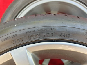 Set complet roti 17" jante originale Salvador + anvelope Golf Passat Jetta Touran Leon Octavia A3 A4 - imagine 10