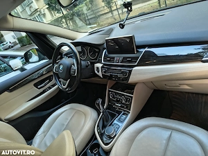 BMW Seria 2 218d Luxury Line km certificati plafon panoramic - imagine 4
