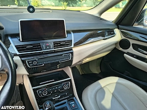 BMW Seria 2 218d Luxury Line km certificati plafon panoramic - imagine 8