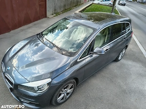 BMW Seria 2 218d Luxury Line km certificati plafon panoramic - imagine 7