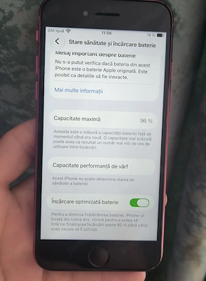 iPhone SE 2 Red Edițion  - imagine 2