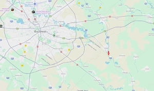 Teren intravilan Plataresti, judetul Calarasi, 1200 mp, 24 euro mp - negociabil - soseaua principala - imagine 5