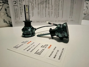 H1 Canbus 120W Led 6500K, stikere Osram de omologare, certificat si declaratie de conformitate