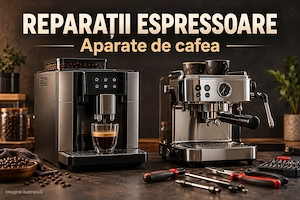 Reparații espressoare și aparate de cafea   constatare gratuită