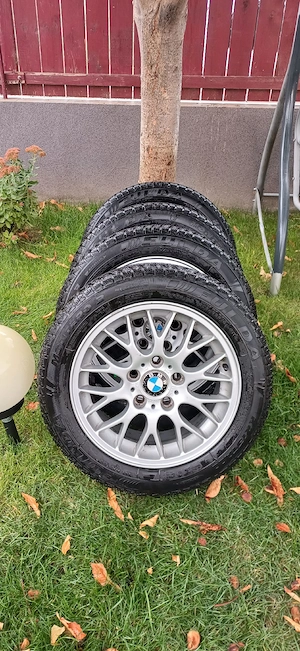 Jante aliaj R16 5x120 BMW . Anvelope iarna 205 55 16. - imagine 2