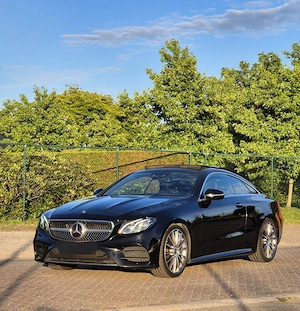 Mercedes e220d coupe amg line burmester panoramic - imagine 2