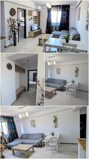 Inchriez apartament cu doua camere in bloc nou!