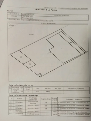 Teren 255 mp și casă bătrânească   Oportunitate investiție construcție Voluntari - imagine 8
