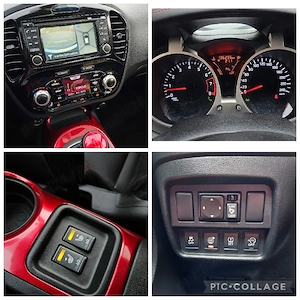 Nissan Juke -Anul 2015- 1.6(Benzina)DIG-T Tekna, 190 Cai, Panorama,  Camera 360, Xenon - imagine 8