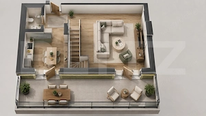Apartament cu 4 camere, 84.30 mp, zona Marasti  - imagine 3
