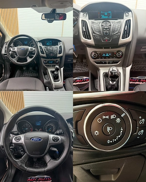 FORD FOCUS 1,6 TDCI. An 2014. Garantie 12 luni. Buy-Back. Test-Drive. Rar+Itp - imagine 9