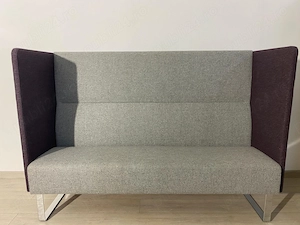 Canapea cu Spătar Înalt; Sofa Salon; Bancă Birou; Mobilier Office