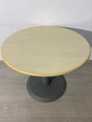 Masă Rotundă 90 cm, Structură Metal; Masă Lucru Birou; Mobilier Office Desk