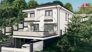 🏡 Casă la roșu, D+P+E, 223 mpu, teren 10 ari