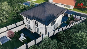 🏡 Casă la roșu, D+P+E, 223 mpu, teren 10 ari - imagine 3