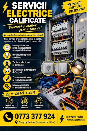 Servicii electrice calificat