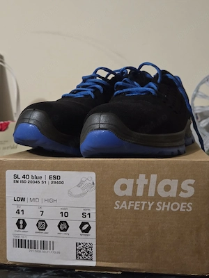 Incaltaminte Atlas SL 40 blue cu protectie electrostatica ESD