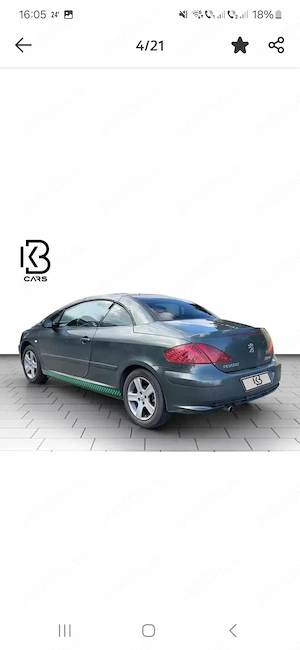 Vând Peugeot 307 decapotabil - imagine 2
