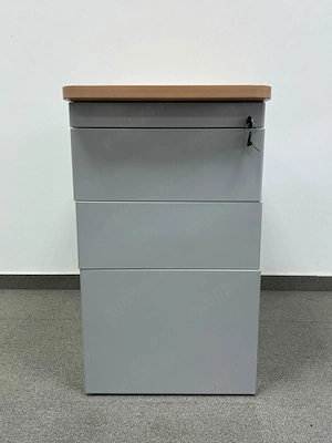 Ofertă 5+1 Gratis - 200 Buc. Rollbox Metalic 4 Sertare; Mic Dulap Birou; Mobilier Office