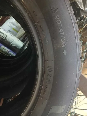 Anvelope iarna Michelin ALPIN 7 putin folosite - imagine 3