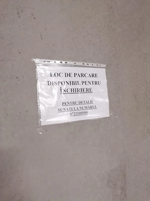 Inchiriez loc de parcare subteran la Luxuria Residence  - imagine 2