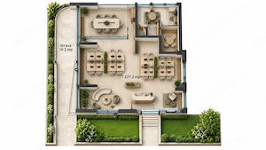 Spațiu comercial premium sau birou de închiriat | Șoseaua București Nord, Pipera Voluntari - imagine 4