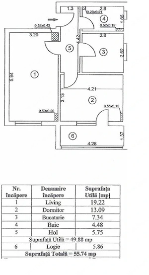  De Închiriat: Apartament Premium 2 Camere - Berceni - imagine 17