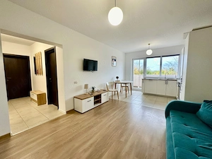 Inchirez apartament 2 c in Sanpetru, mobilat utilat NOU, cu loc de parcare