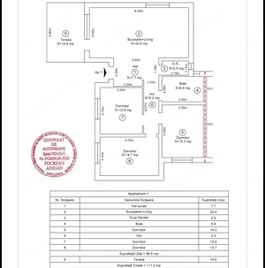 Duplex Parter 3 dormitoare 2 bai | 97 mp utili | 340 mp teren | Mosnita-Noua - imagine 11