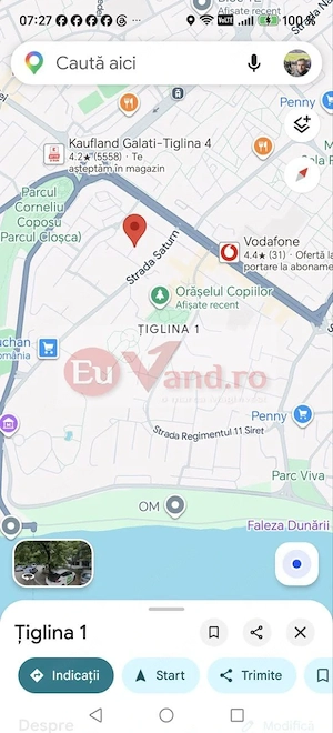 De inchiriat apartament cu 2 camere Tiglina 1, etaj 1, 400 euro - imagine 3