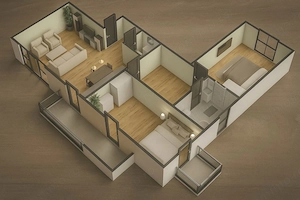 Apartament nou cu 3 camere decomandate zona Calea Surii Mici - imagine 2