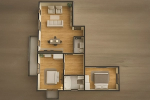 Apartament nou cu 3 camere decomandate zona Calea Surii Mici - imagine 3