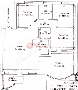 Apartament 4 camere, 101.21 mp, pe plaja Coral Beach – Navodari - imagine 12