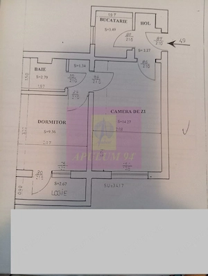 Apartament 2 camere Titan- Piata Salajan. - imagine 8