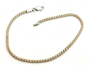 Bratara tennis din aur alb 14k brand TEILOR