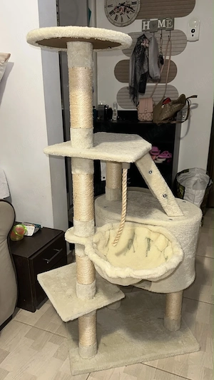 Ansamblu sisal pisici inalt