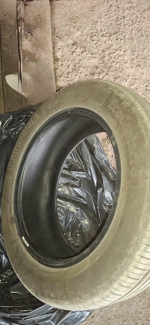 Vând set 4 anvelope Continental EcoContact 6, dimensiune 205/55 R16 91V. DOT 2326 - imagine 4