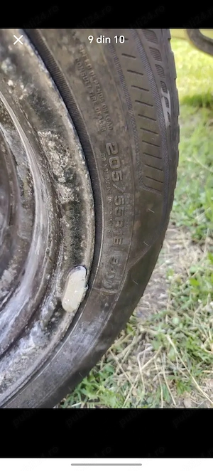 Vand cauciucuri+jenti  ford 205/55/16 