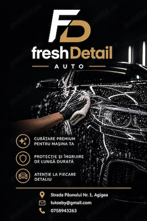 Spalatorie Auto Interior Detail