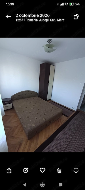 Închiriez apartament cu două camere 