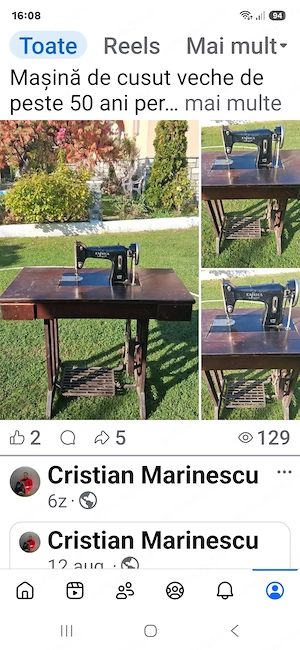 Mașină de cusut 