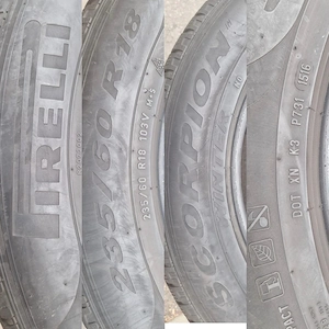 235 55 R18 103V Anvelope Cauciucuri 4 Buc Dot 2016 Pirelli Scorpion - imagine 3