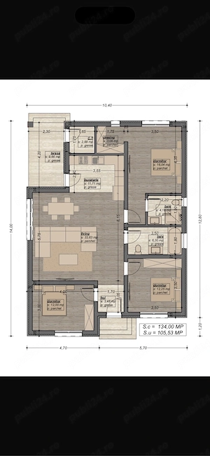 casa la cheie in santandrei  - imagine 5